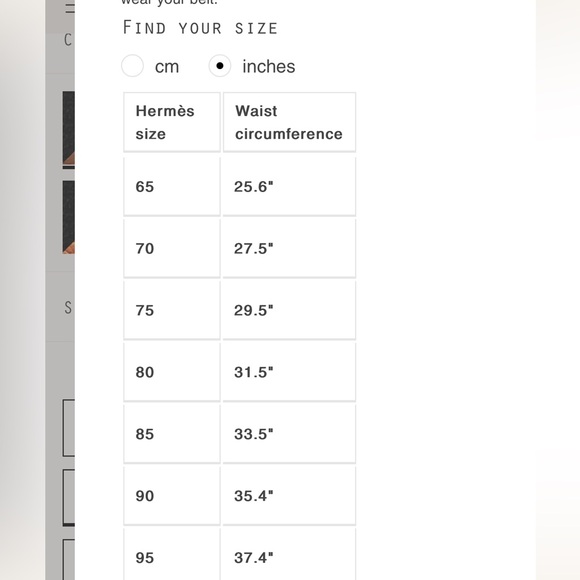 Hermes H Belt buckle and reversible leather strap - Picture 16 of 17